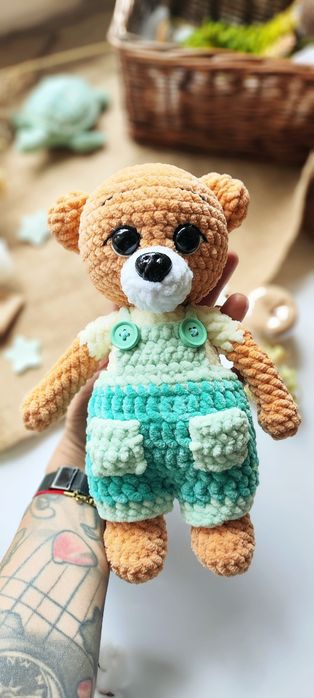 Miś na szydełku handmade
