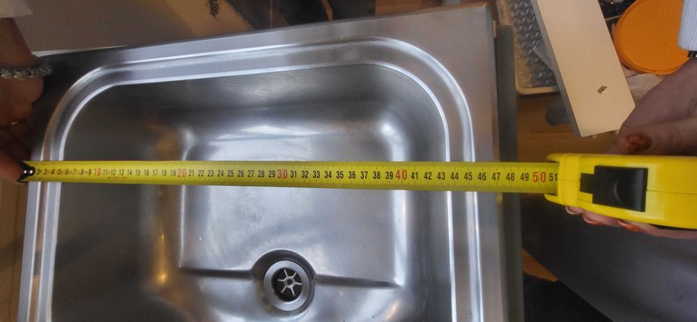 Zlewozmywak duży dwukomorowy