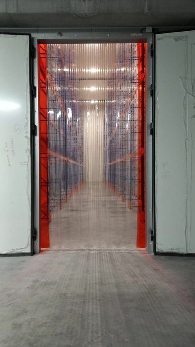 М'які штори на двері, Штори на склад , Барьєр холоду , Пвх завіси