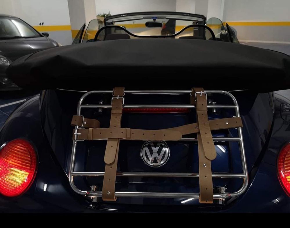 Vw New Beetle cabrio de garagem com protecao ceramica na pintura unico