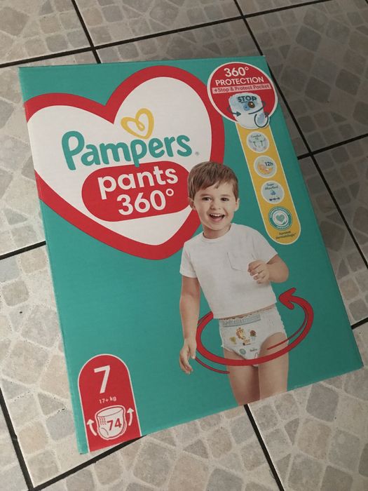 Pants Pampers 7 duży karton.Szybka wysyłka!
