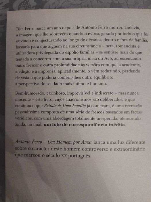 António Ferro - Um Homem por Amar, de Rita Ferro