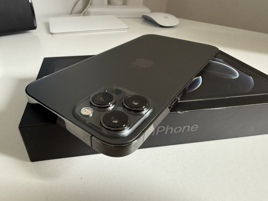 iPhone 12 Pro Max 128gb Grafit Bateria 100%