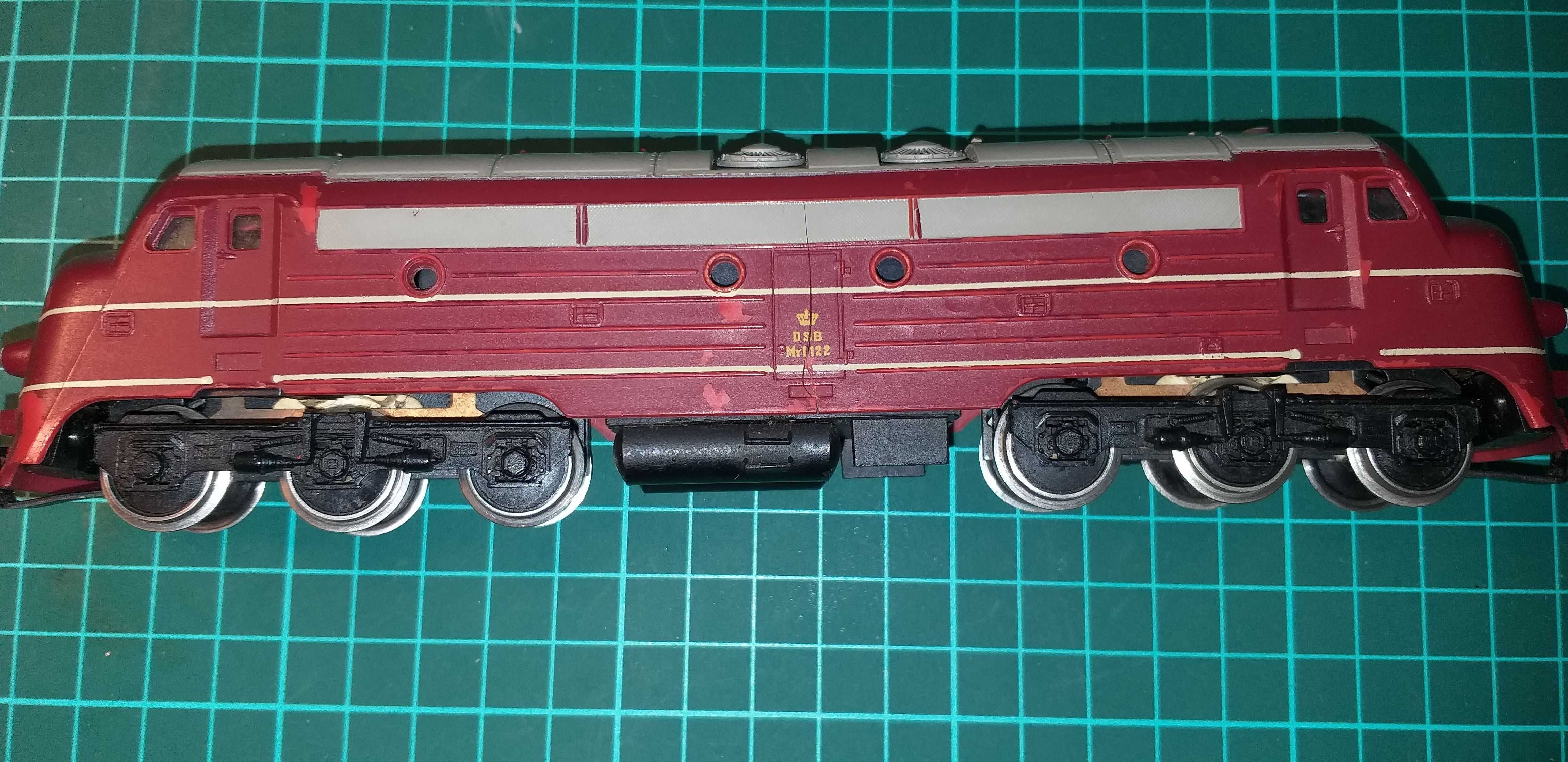 Locomotiva PIKO DSB 1122 - escala HO