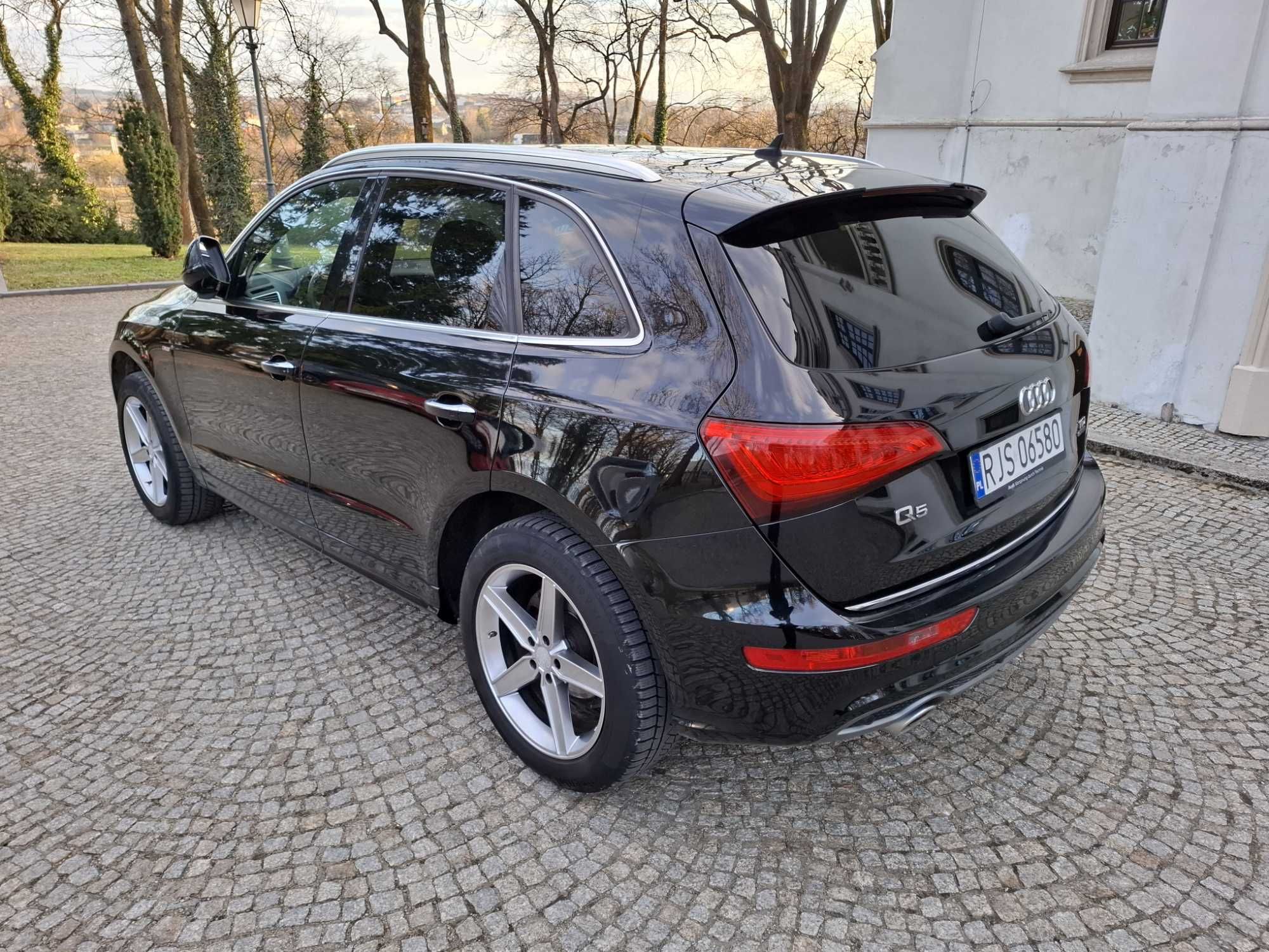 Audi Q5 Lift 2.0 TDI 190KM 2015r Automat Quattro S Line Bdb Stan!