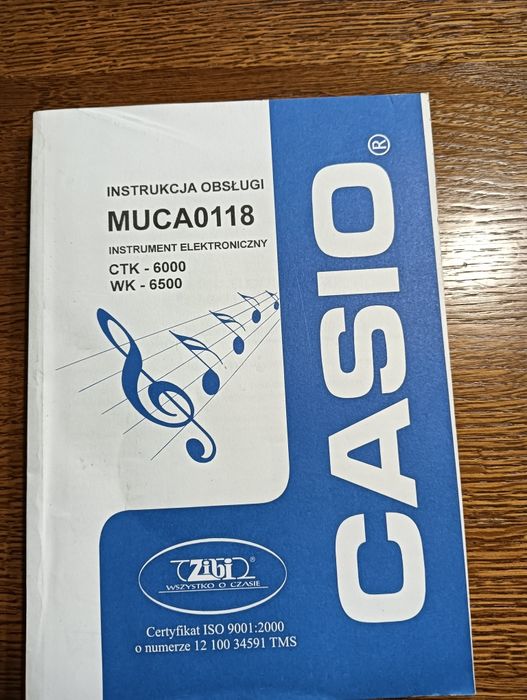 Instrument elektroniczny Casio ctk 6500 WK 6500