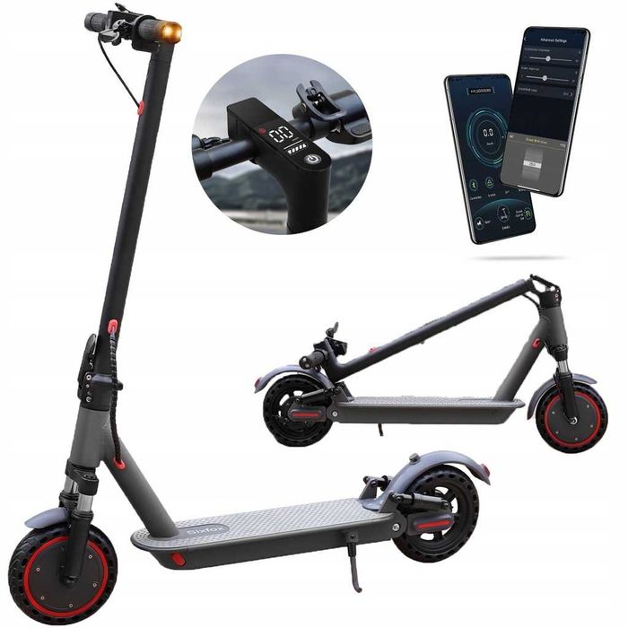 Hulajnoga elektryczna z podwójnym amortyzatorem. Sixfox TS07