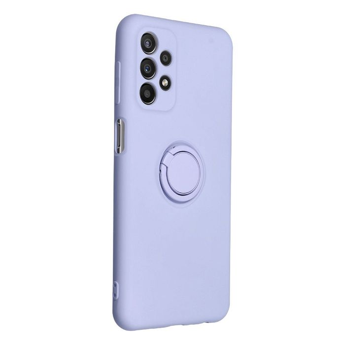 Futerał SILICONE RING do SAMSUNG A17 fioletowy