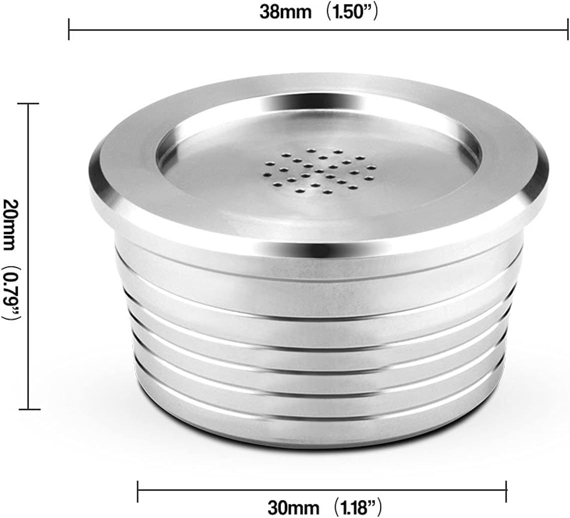 Cápsula em inox delta Q