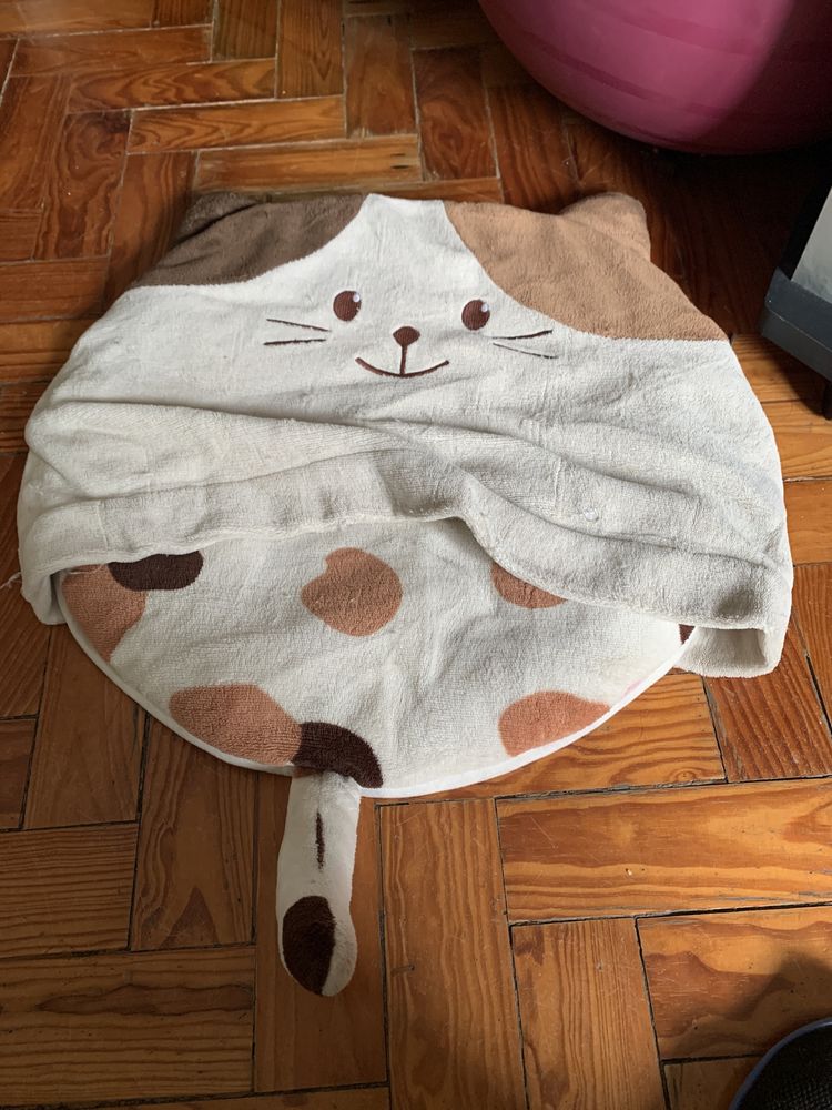 Cama para Gato em peluche