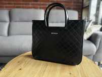 Torebka shopperka shopper  Kazar czarna A4