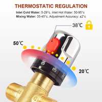 Кран термостатический смесительный клапан