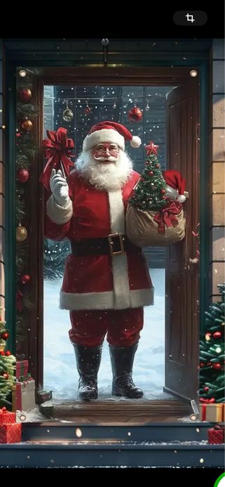 Різдвяний декор для дверей . Доставка