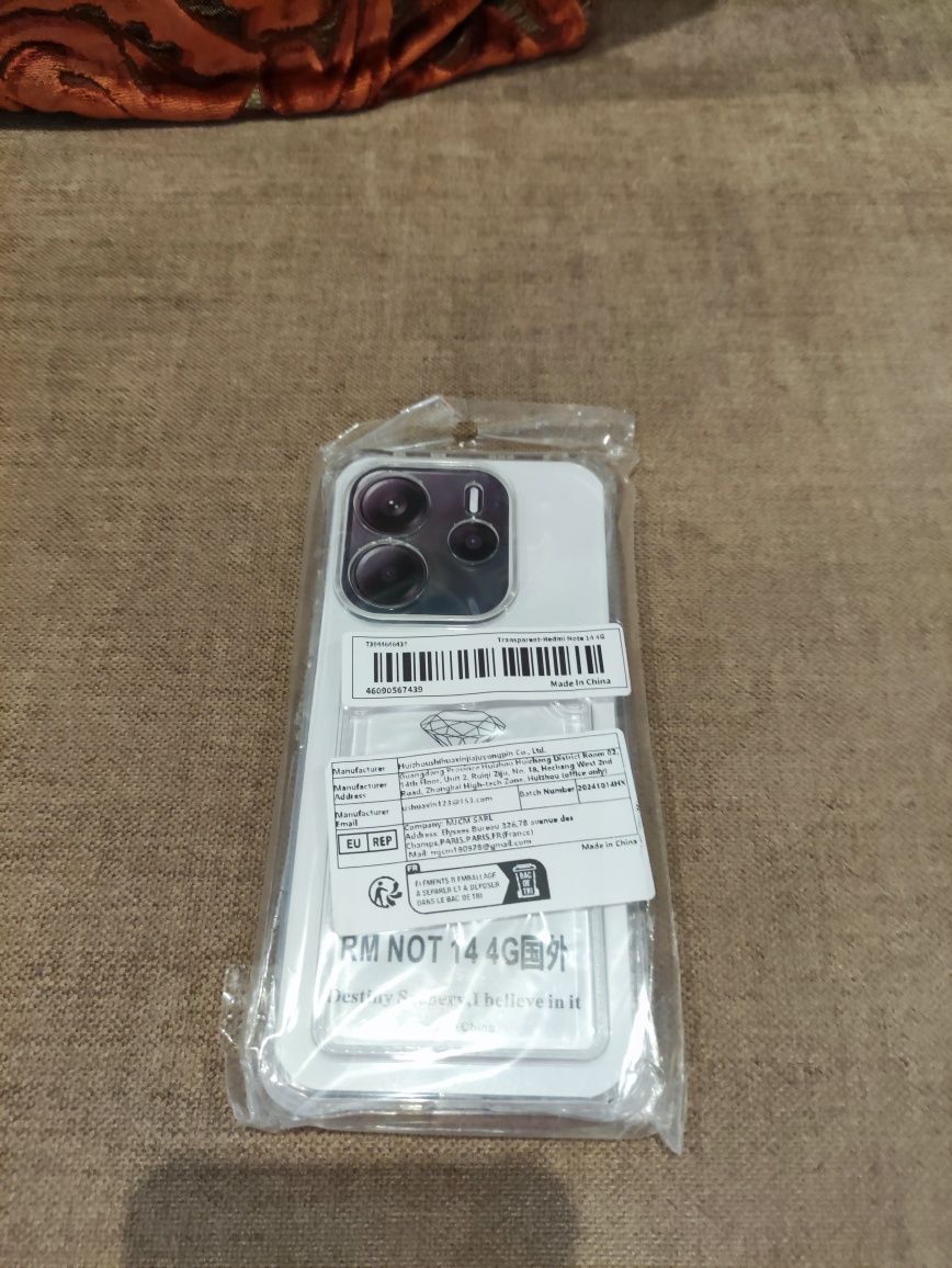 Capas e películas gel Redmi Note 14 4G