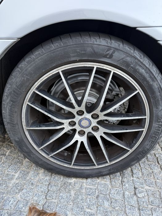 Jantes 15 5/112 mercedes com pneus