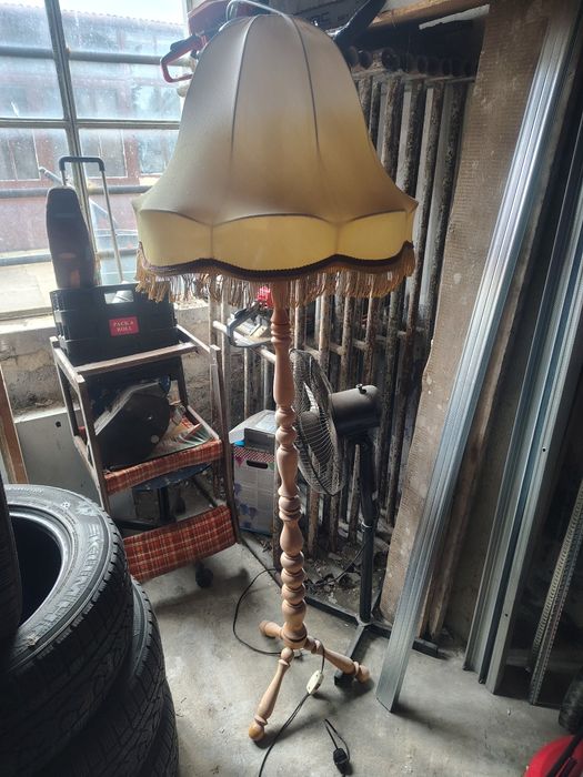 Lampa stojąca vintage retro