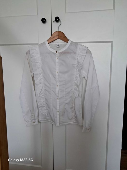 Koszula biała r 158 cool club smuk dziewczynka elegancka