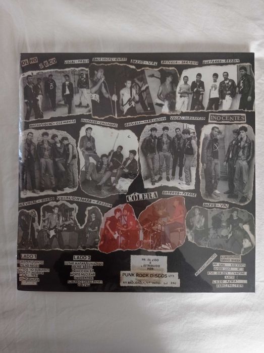 Vários - “Grito Suburbano” (Cólera, etc.) Ed. Especial LP Duplo (Novo)