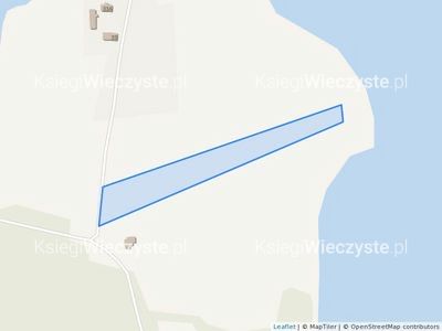 Działka rolno-budowlana z linią brzegową