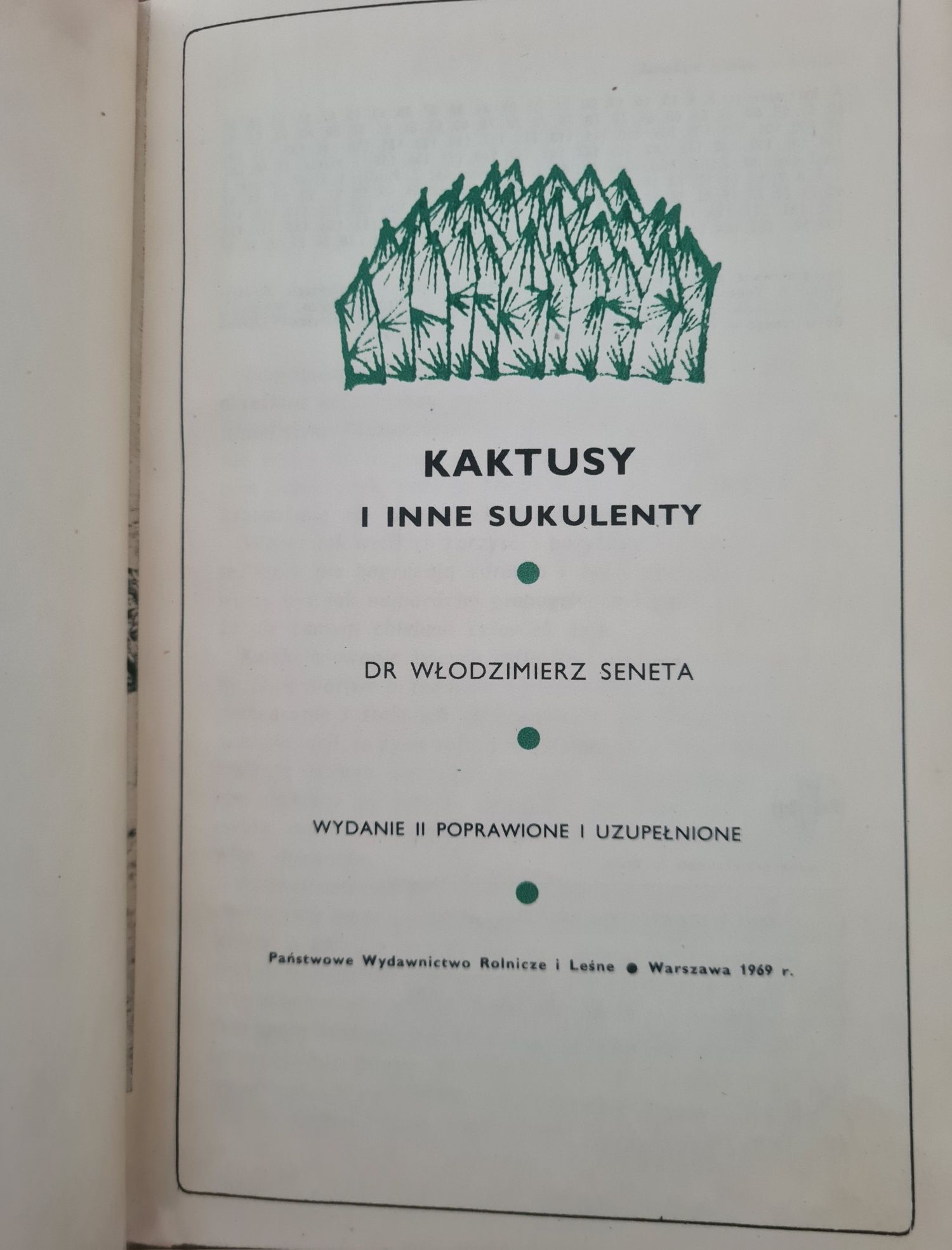 Kaktusy i inne sukulenty - Włodzimierz Seneta