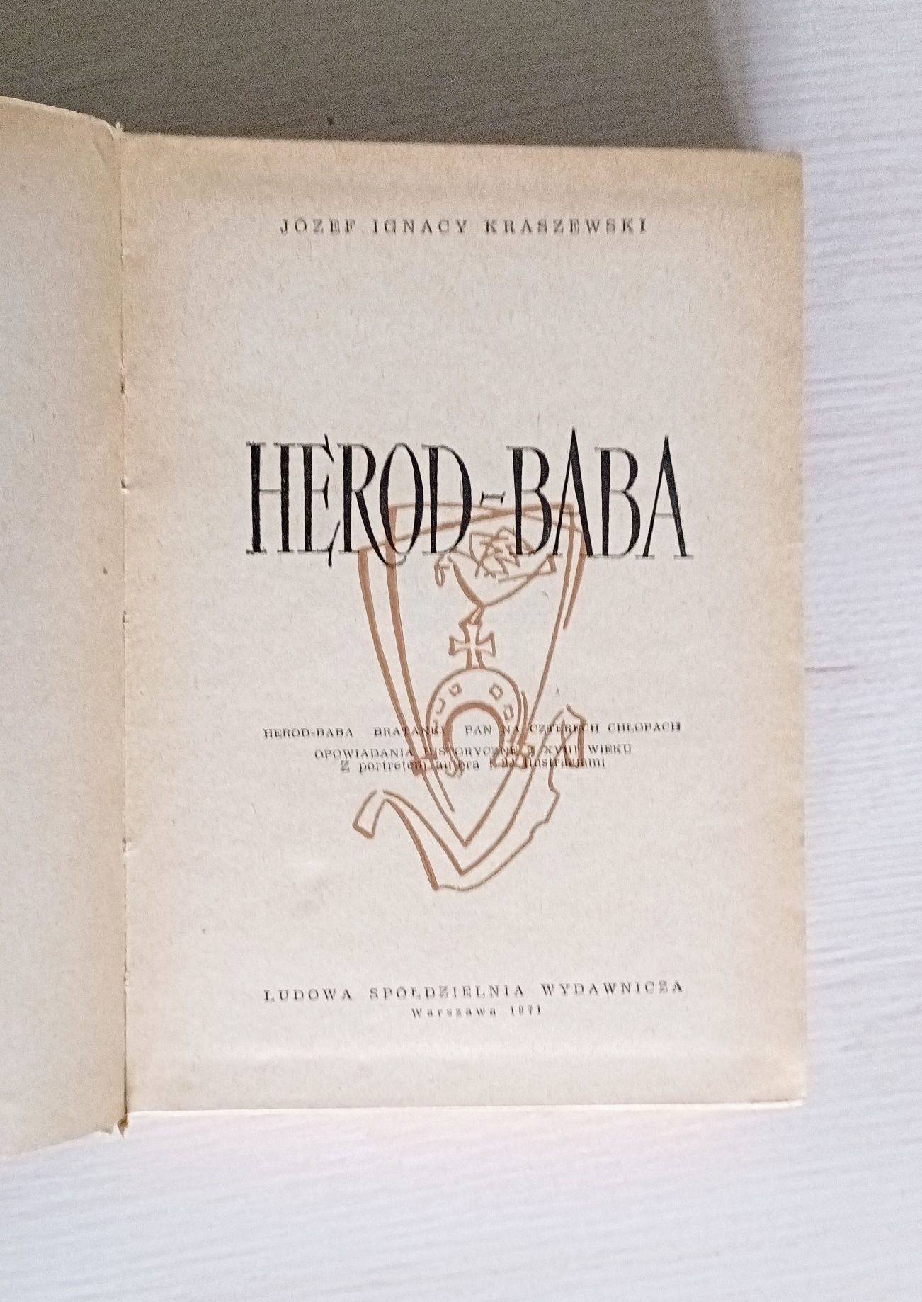Herod baba Józef Ignacy Kraszewski