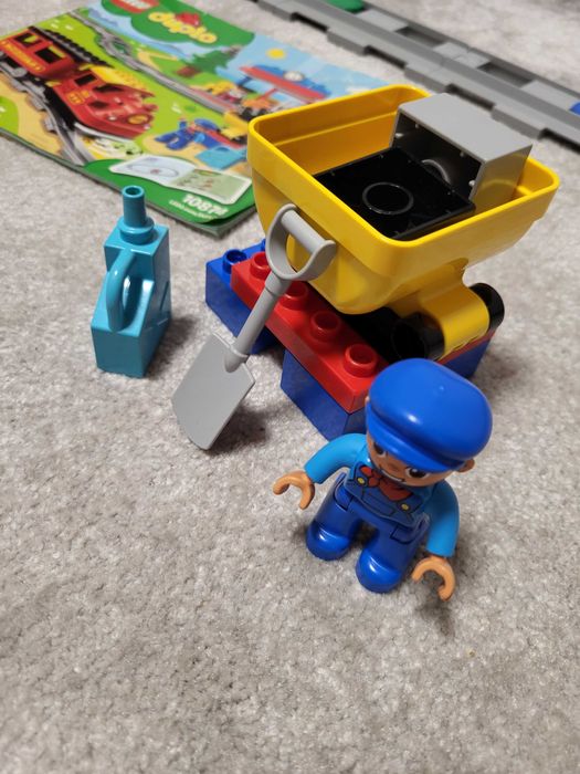 Sprzedam LEGO DUPLO Pociąg parowy interaktywny, z dźwiękiem 10874