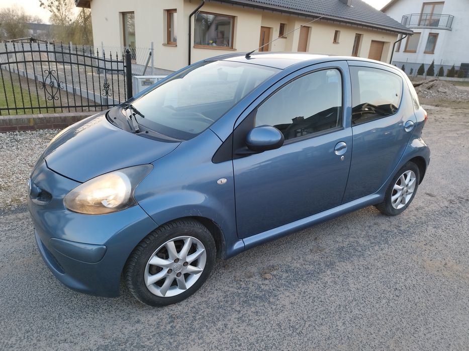 ładna*zadbana*sprowadzona*opłacona*zapraszam * TOYOTA AYGO 2008 rok