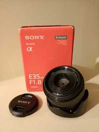 L| Sony SEL 35 f1.8 OSS - jak nowy
