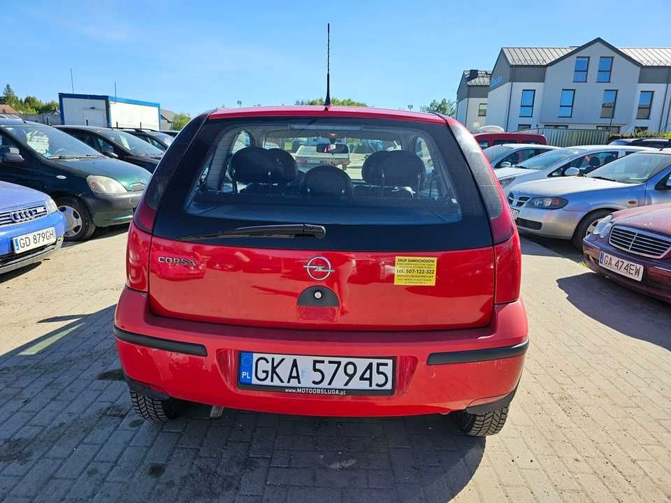 Opel Corsa C 2005 rok 1.0 Benzyna opłaty aktualne