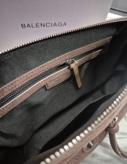 Сумка 28×18 замш