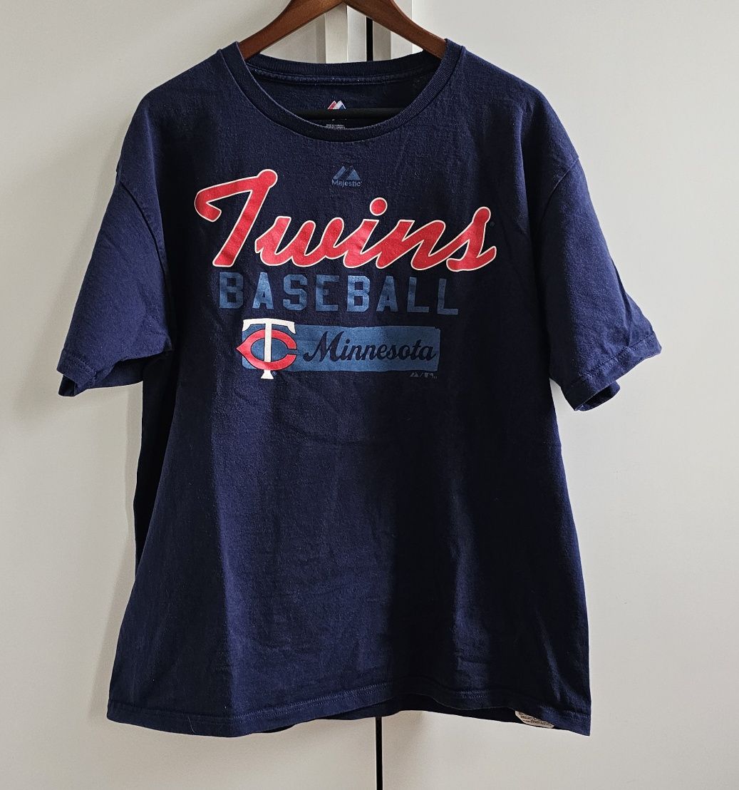 Majestic Minnesota Twins Baseball koszulka męska USA L
