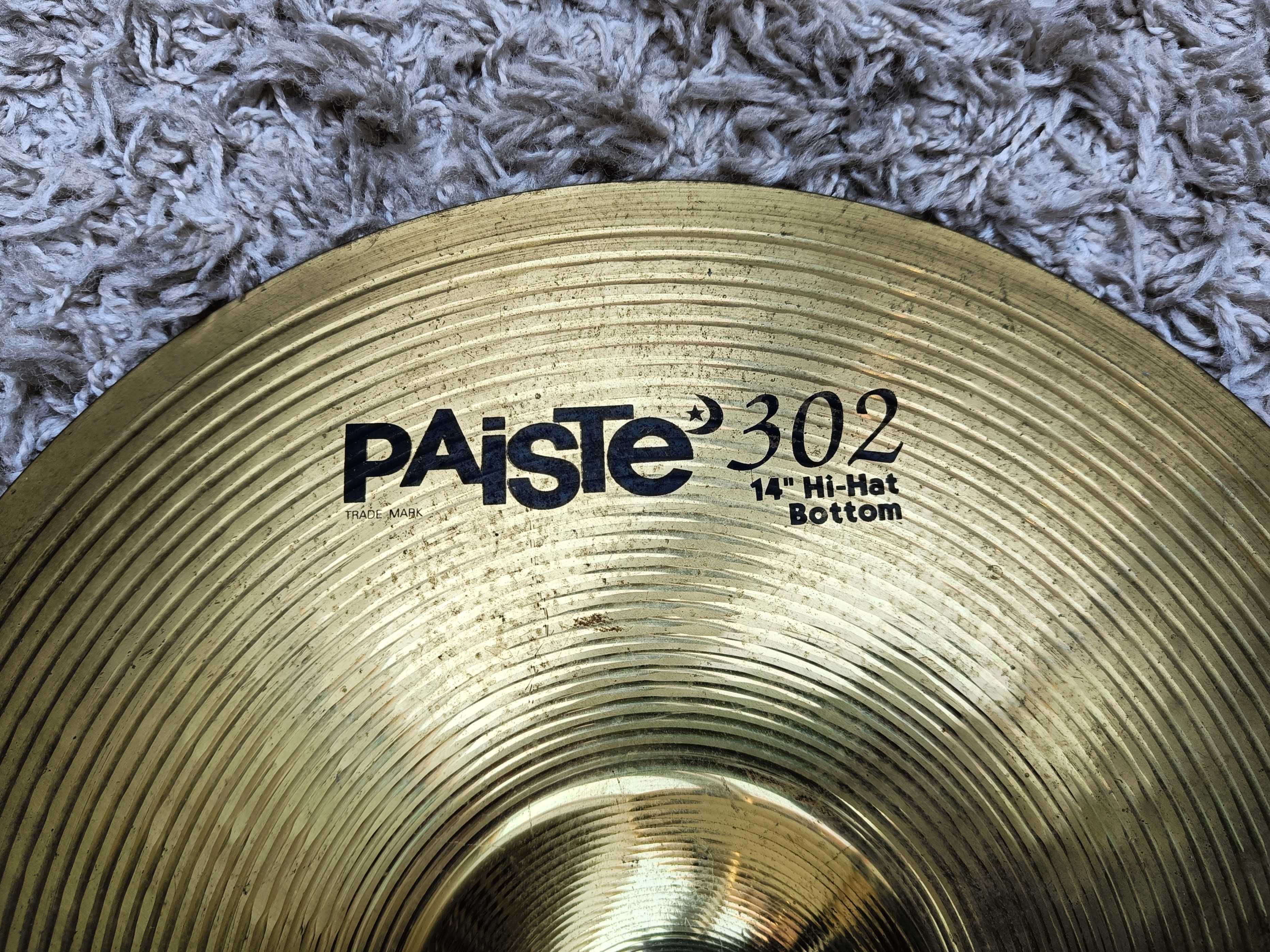 Talerze perkusyjne PAISTE 302 MEDIUM HI HAT 14"