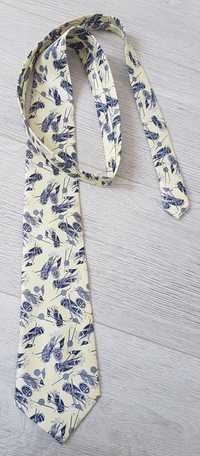 Krawat jedwabny wyjatkowy firmy RENE CHAGAL
