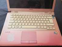 Sony Vaio Rosa a funcionar