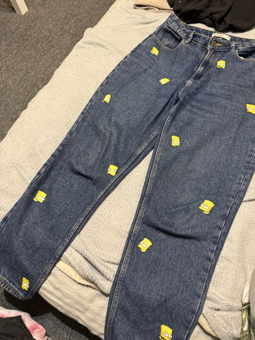 Джинси с Бартом синие