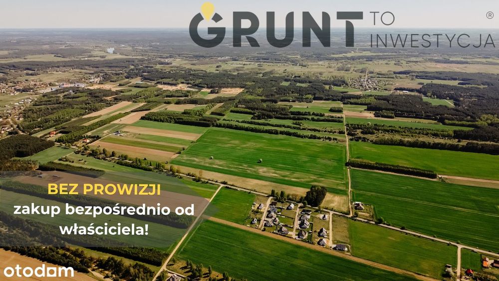 Działki budowlane w okolicy terenów zielonych!