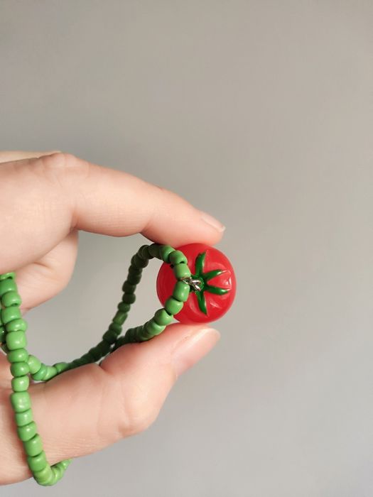 Naszyjnik sanah pomidor wisiorek kaprysy