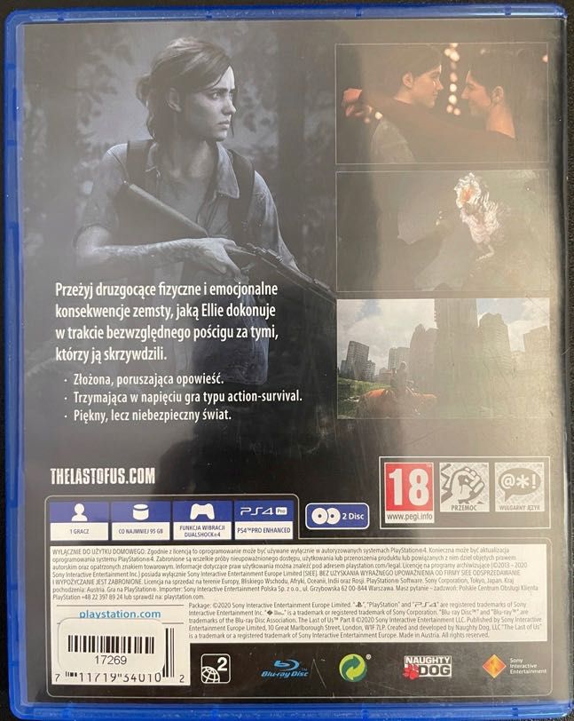 The Last of Us 2 Sony PlayStation 4 (PS4)