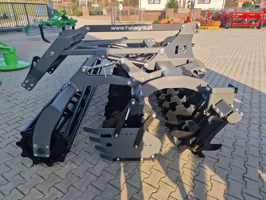 Brona talerzowa Agregat - hydropak 3 m 2,7 m 2,5 m HELAGRO - nowość !