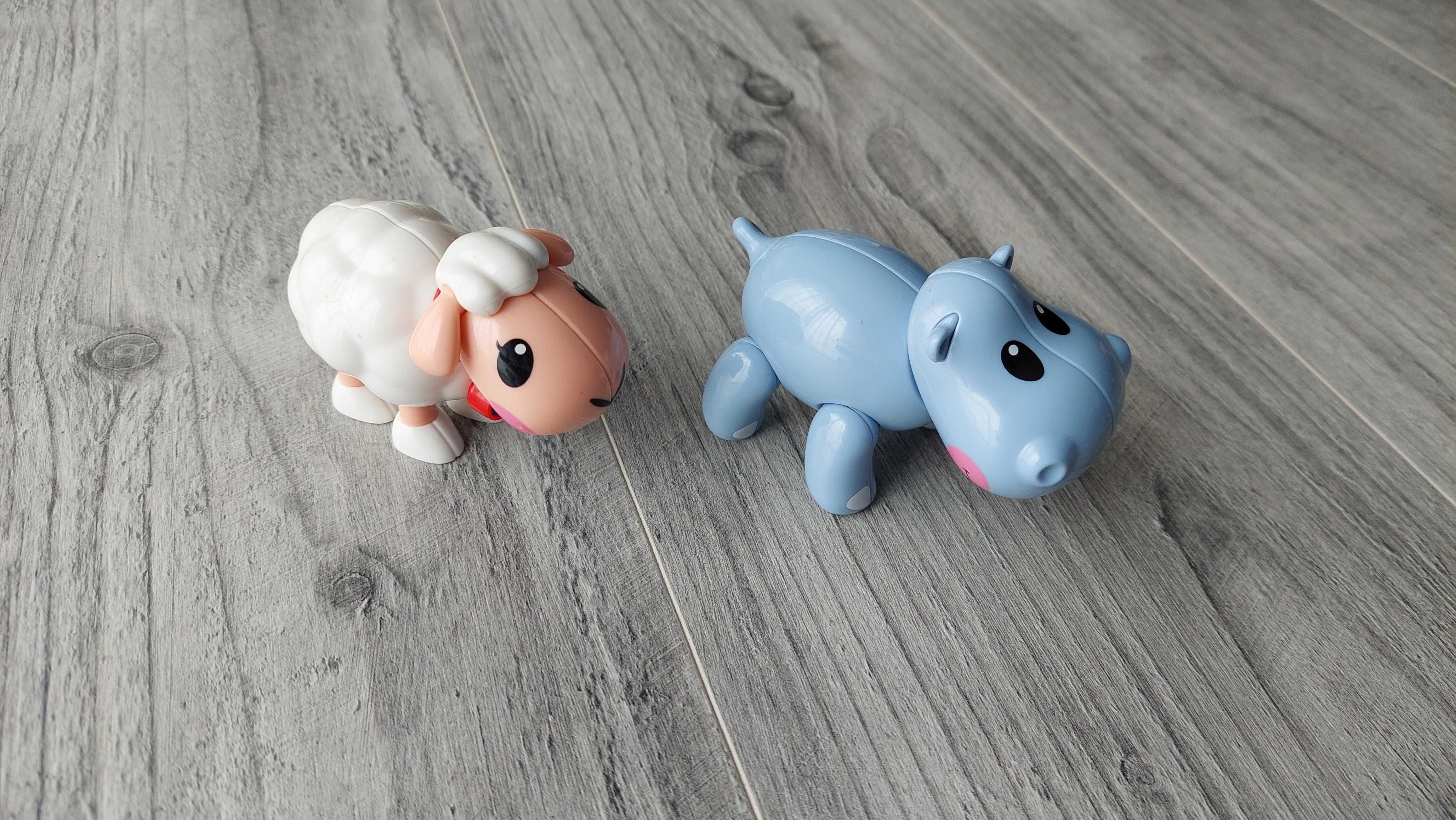 Zabawki figurki TOLO TOYS - owca i hipopotam