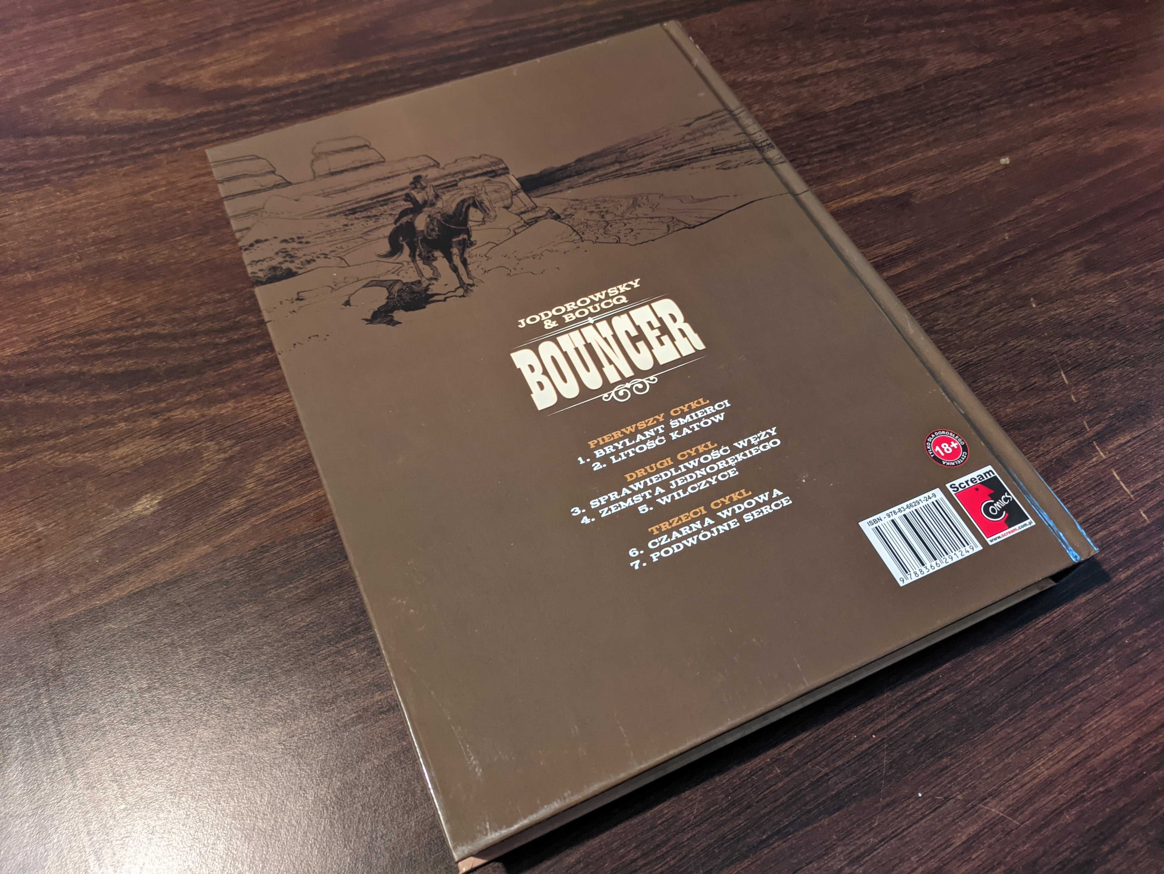 Komiks BOUNCER t. 1-7 Alejandro Jodorowsky, François Boucq
