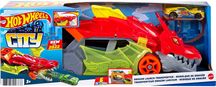 ОРИГИНАЛ! Автовоз Хот Вилс Транспортер Пасть Дракона Hot Wheels Dragon