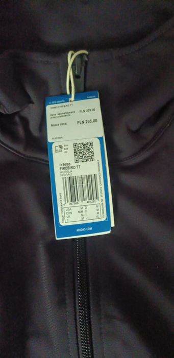 Dres adidas czarny rozmiar m