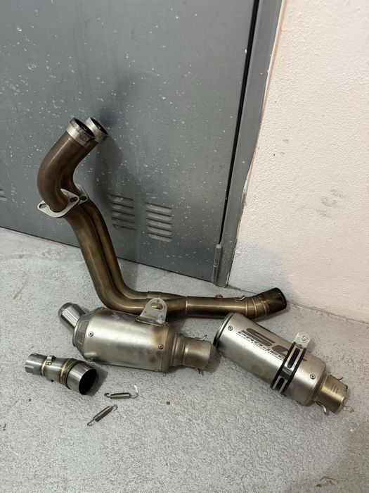 Escape e ponteira MT07/tracer