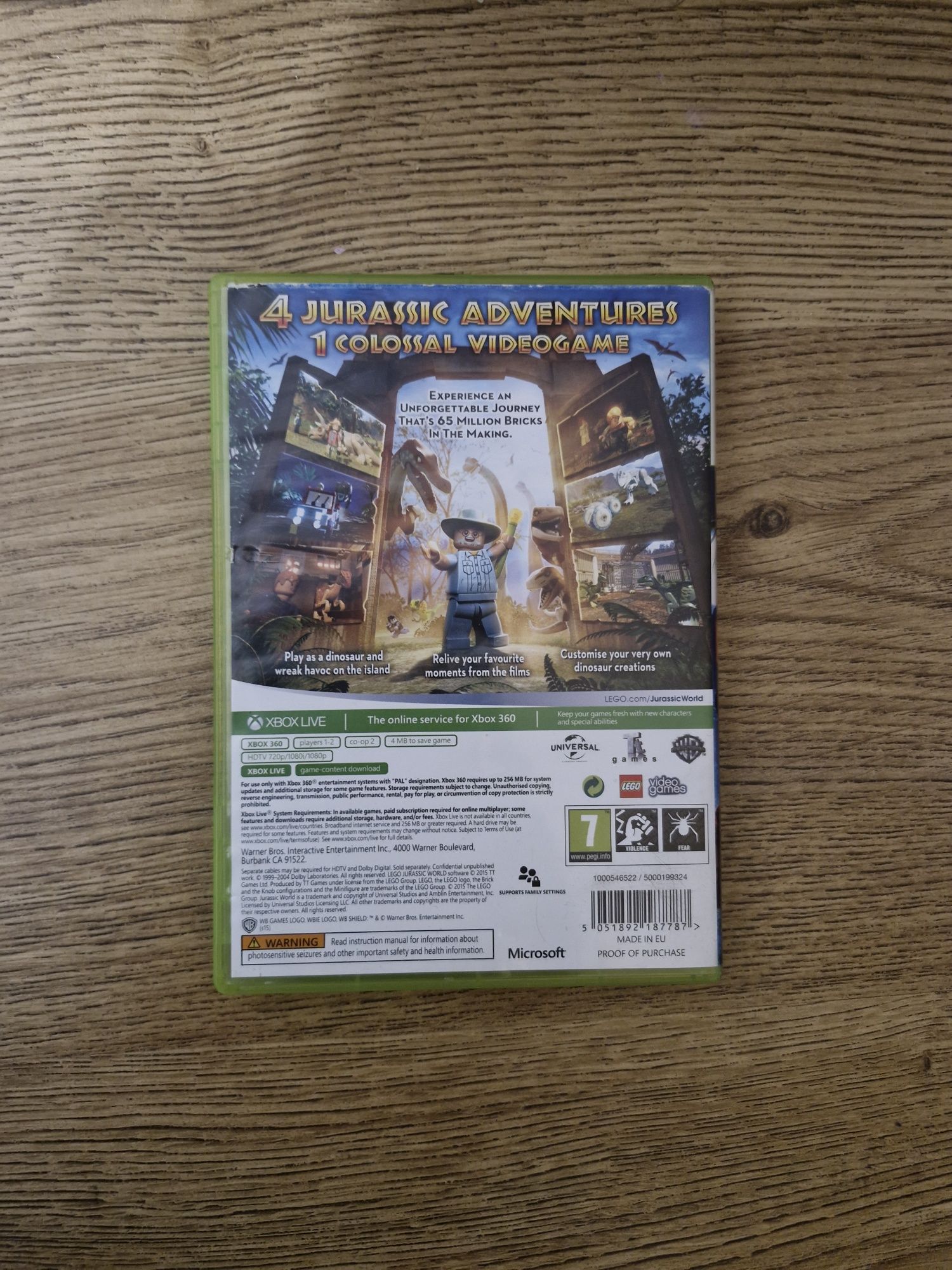 Lego jurassic world