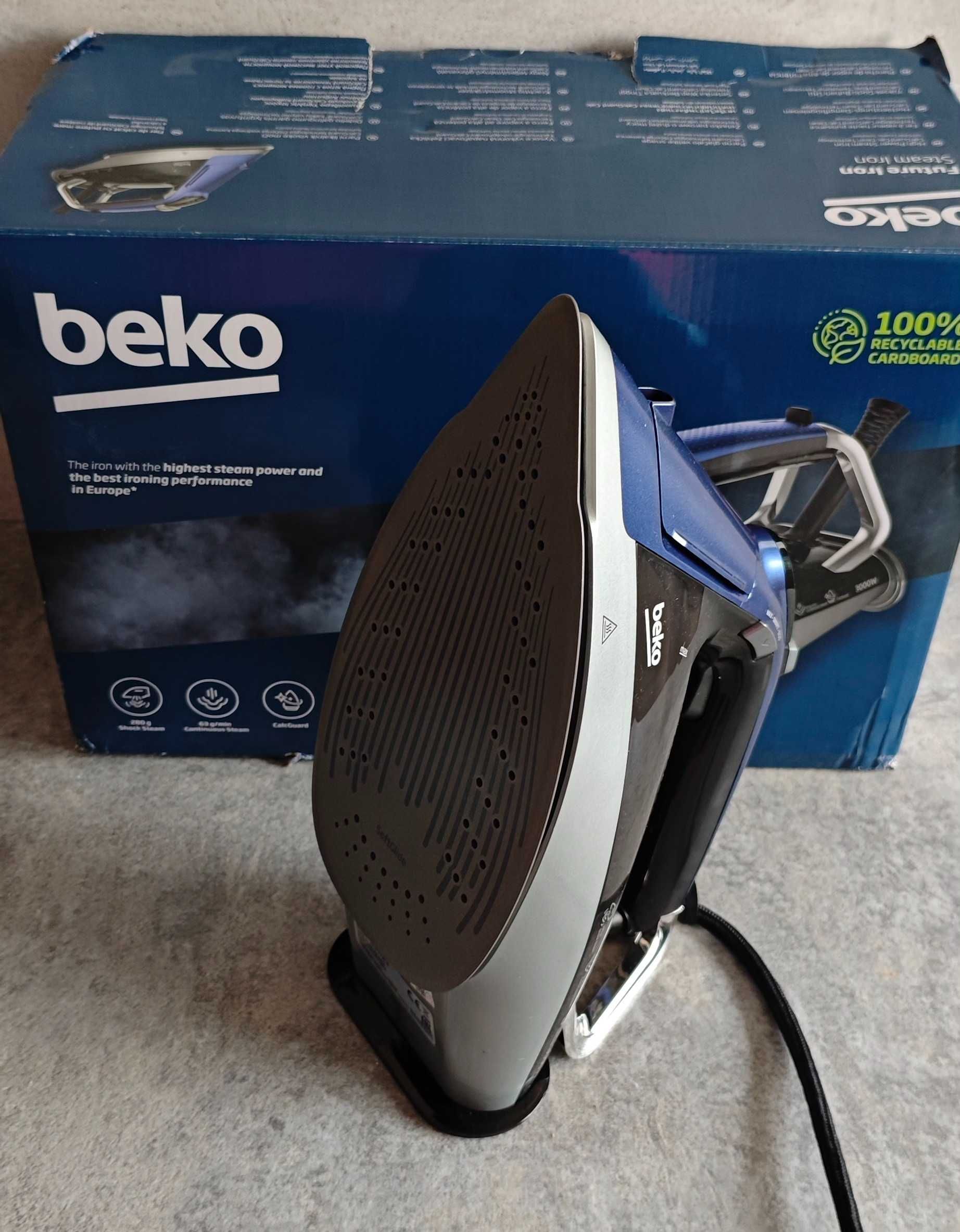 Żelazko Beko FutureIron Premium SPA9130B SoftGlide 280g/min Wysyłka