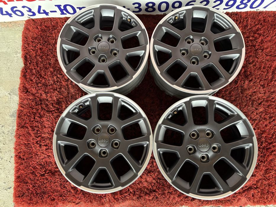 НОВІ ДИСКИ Original Jeep Cherokee Wrangler Dodge Journey R18 5x127