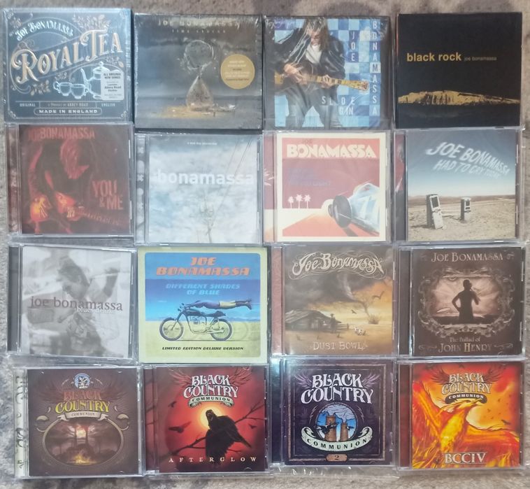 Joe Bonamassa. Great White. DGM. TEN. ZENO+інші CD HARD-ROCK. Фірма CD