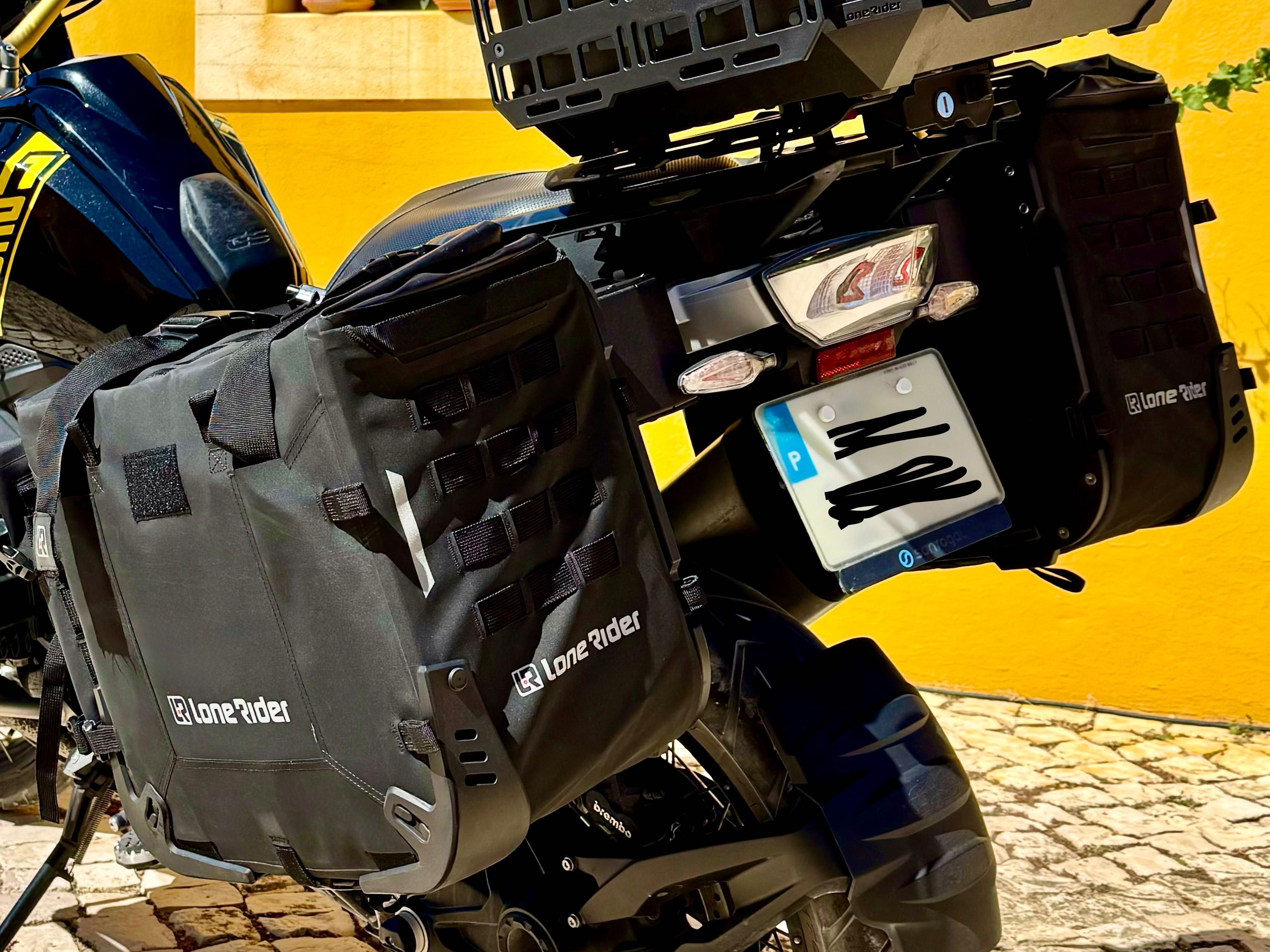Malas Laterais Rackless Lone Rider - Semi-rígidas para BMW GS