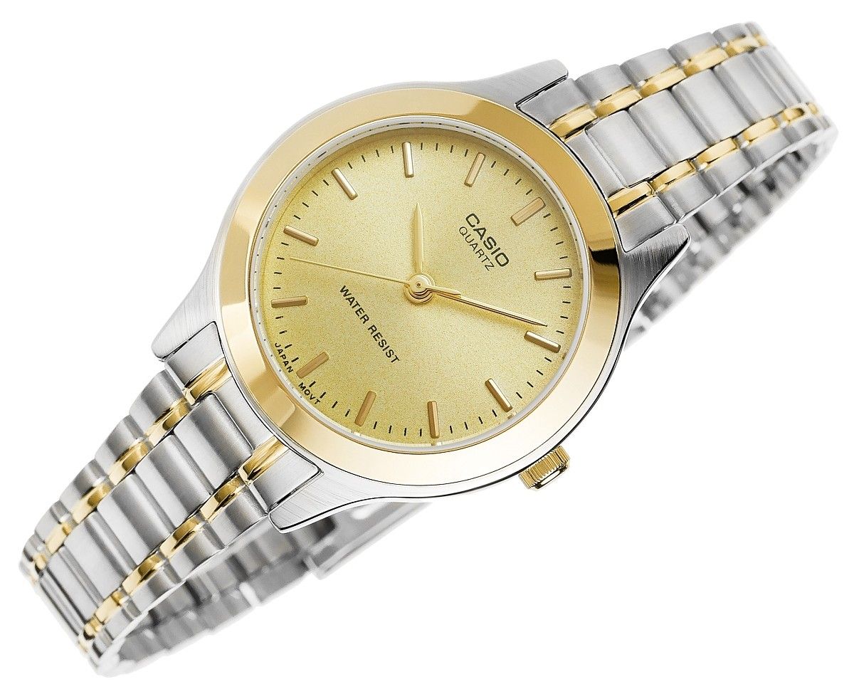 zegarek damski casio ltp-1128g-9ardf + box